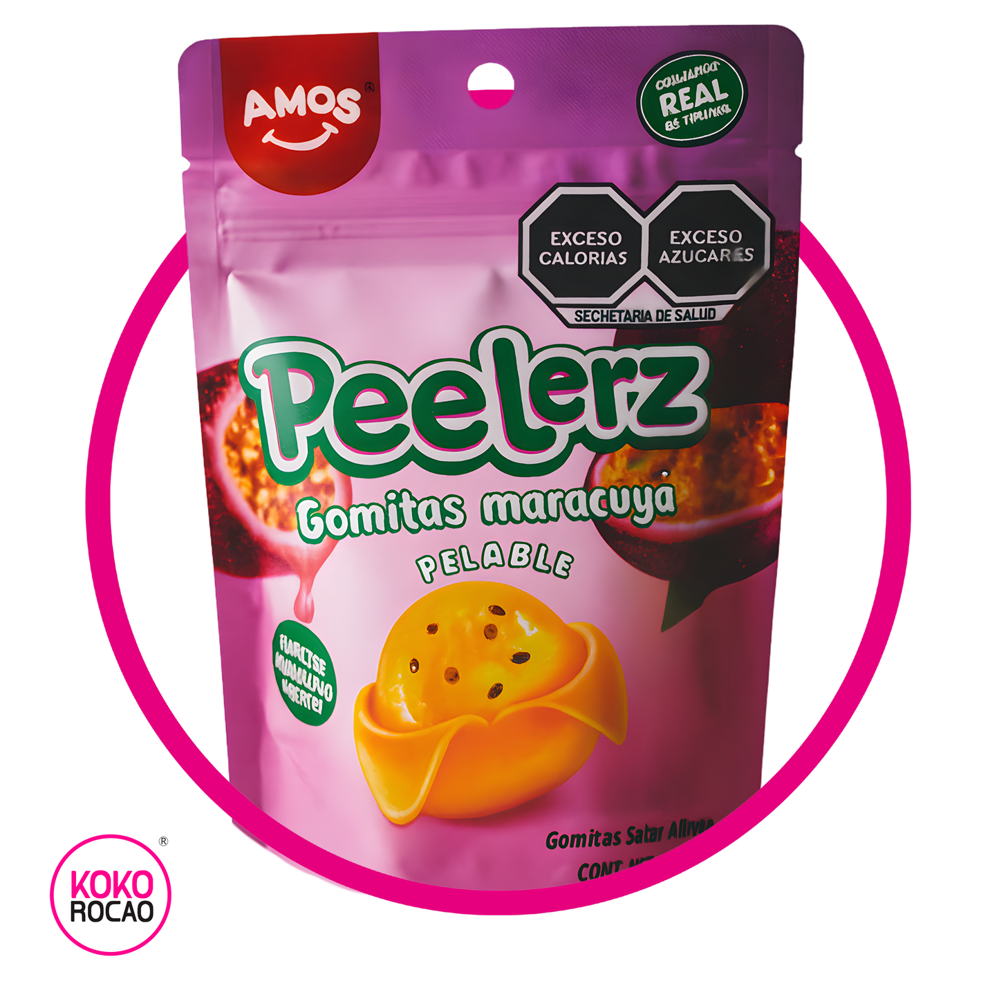 Bolsa de Amos Peelerez Maracuya 65 g