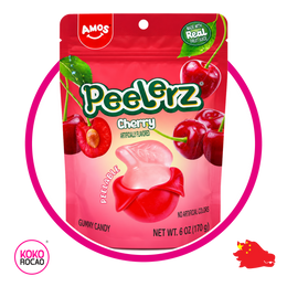 AMOS PEELERZ CHERRY GUMMY BOLSA 170G