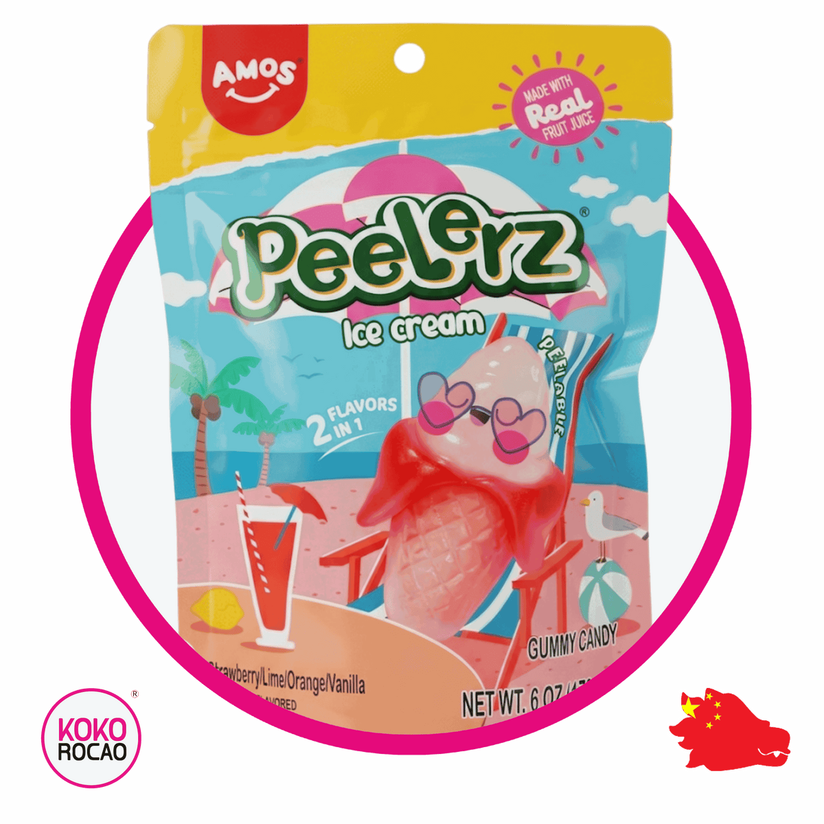 Bolsa de Amos Peelerz Ice Cream 170 g