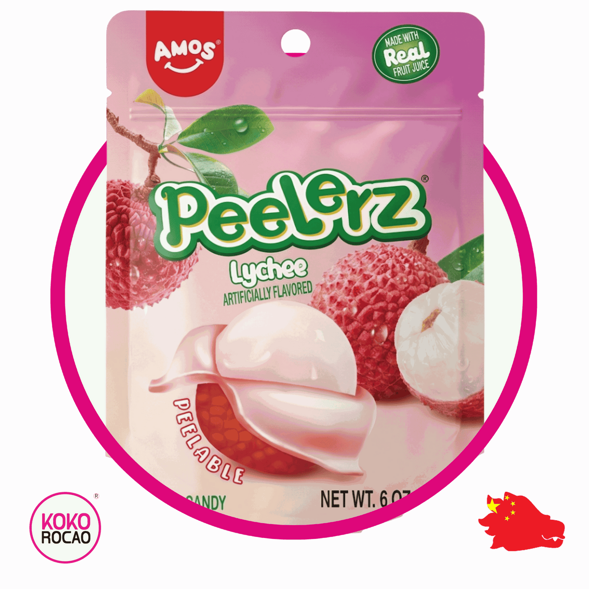 Bolsa de Amos Peelerz Lychee 170 g