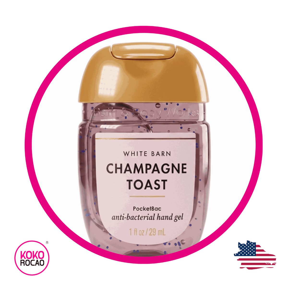 Bote de Bath&Body Works Champagne Toast 29 ml