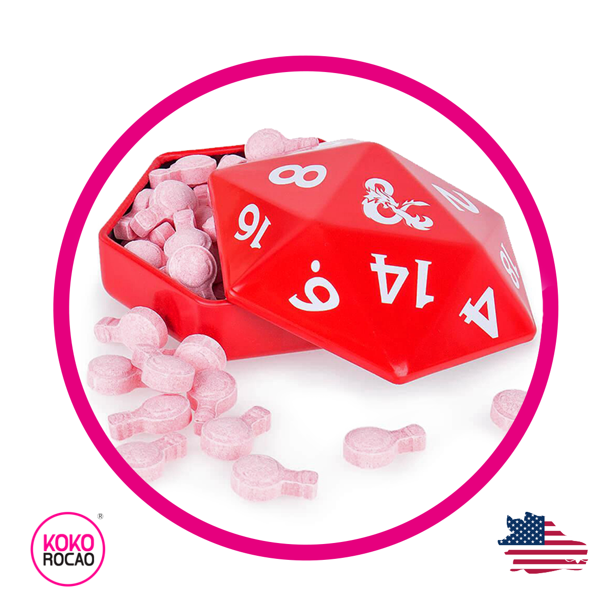 Caja de Boston America Dungeons&Dragons Pill Box 34 g