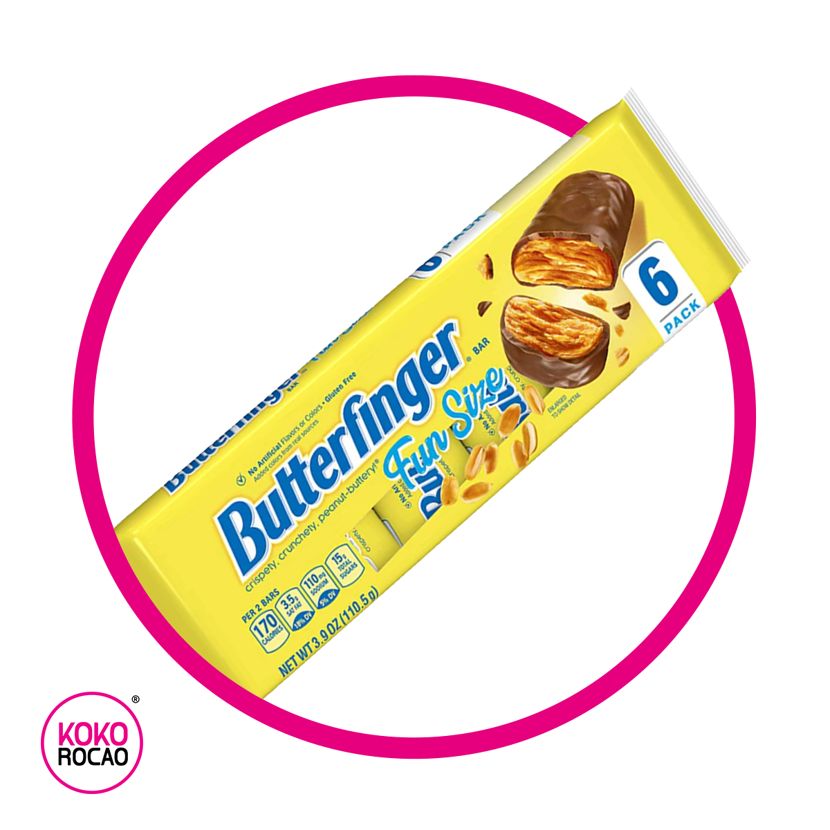 Bolsa de Butterfinger 6 Pack 110 g
