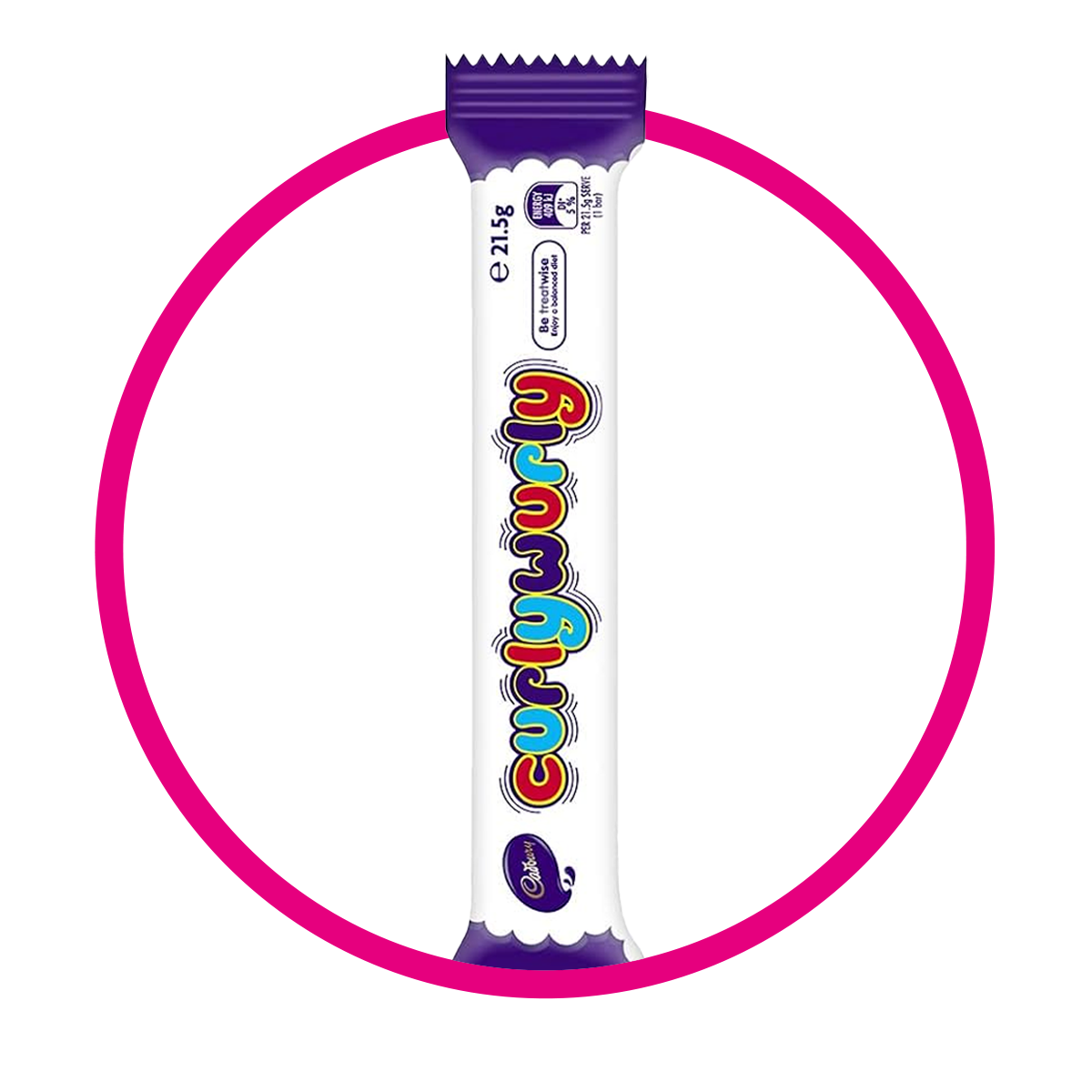 Cadbury Curlywurly Barra 21.5 g