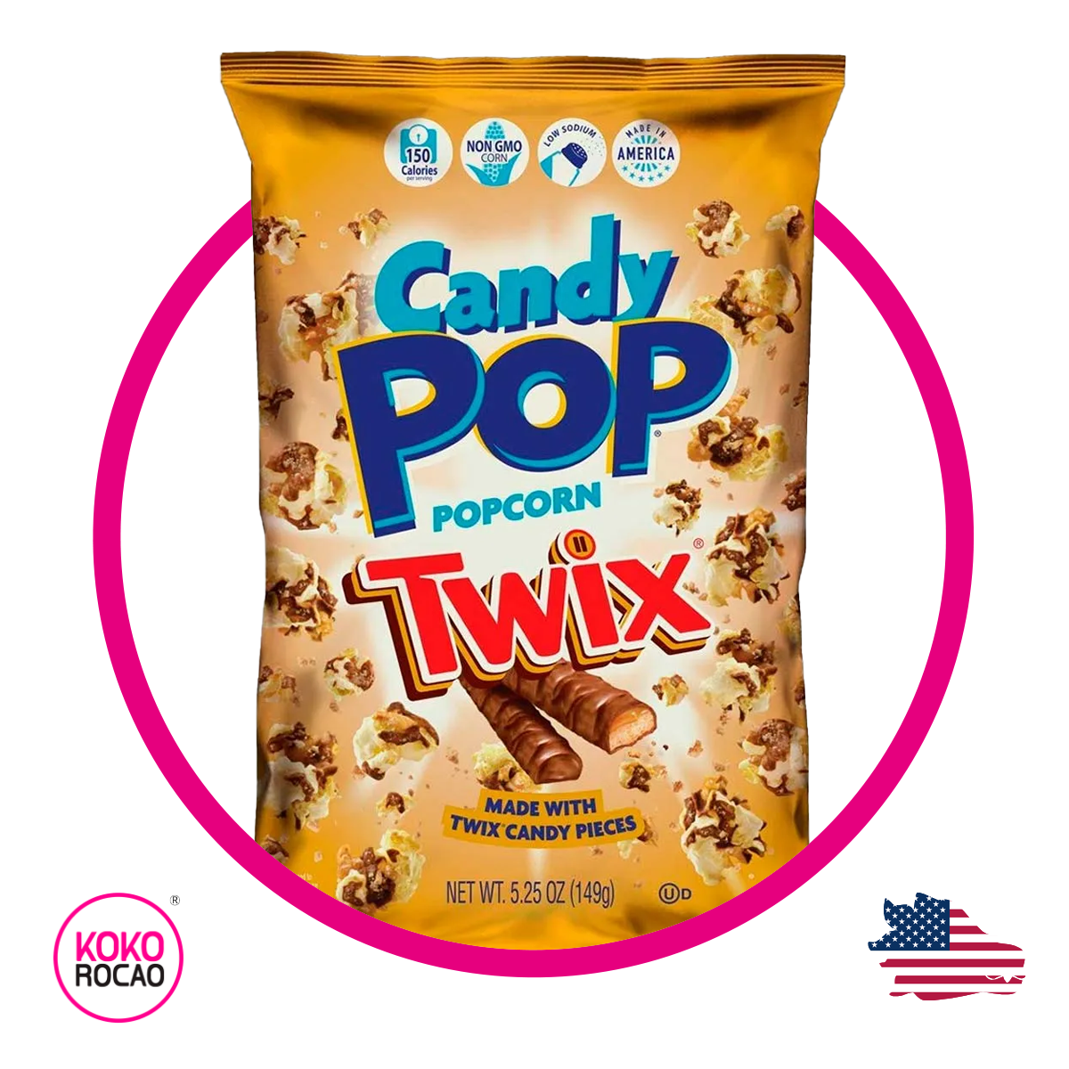 Bolsa de Pop Twix 149 g