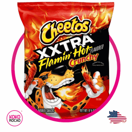 CHEETOS FLAMIN HOT XXTRA SNACKS BOLSA 240G