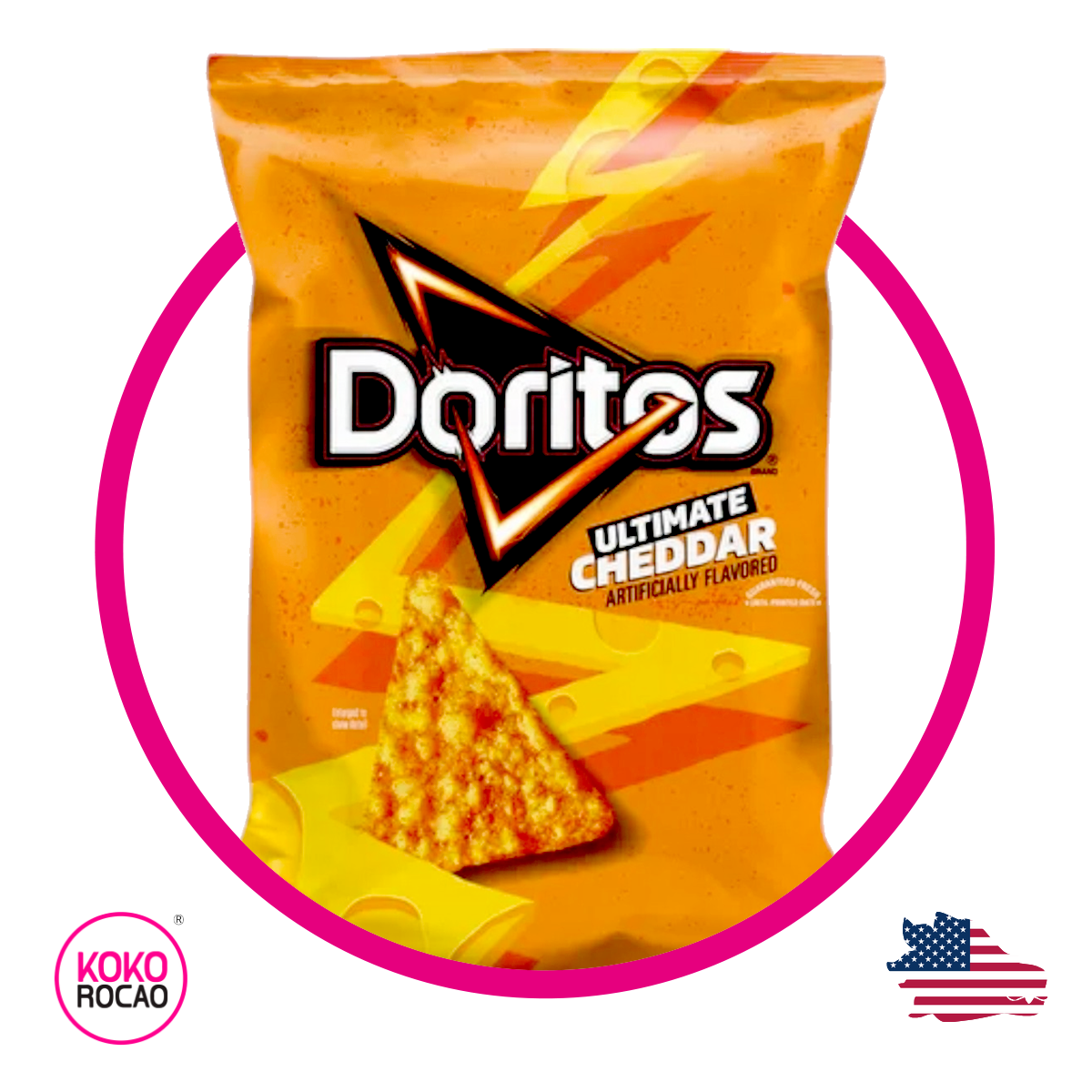 Bolsa de Doritos Ultimate Cheddar 262.2