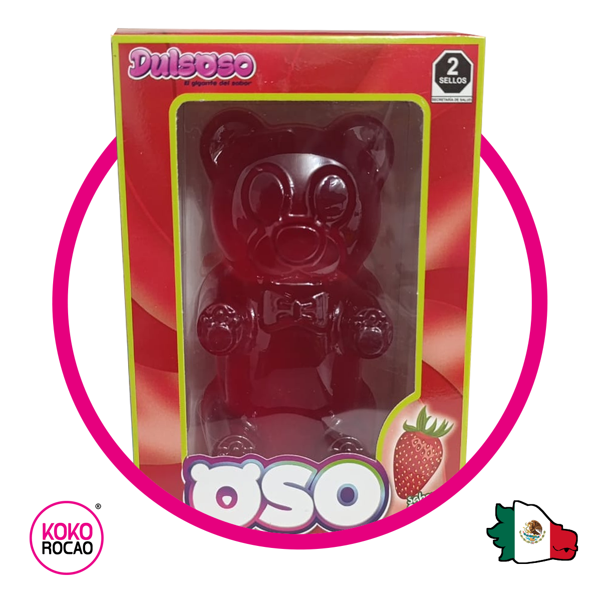 Caja de Dulsoso Strawberry 200 g