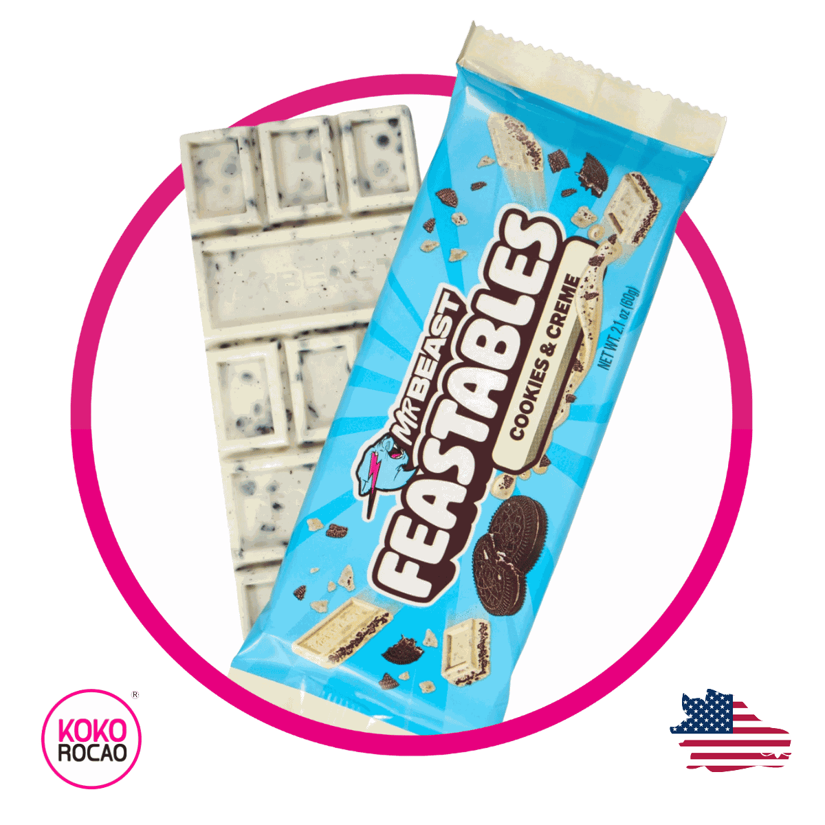 Feastables Mr Beast And Cream 60 g