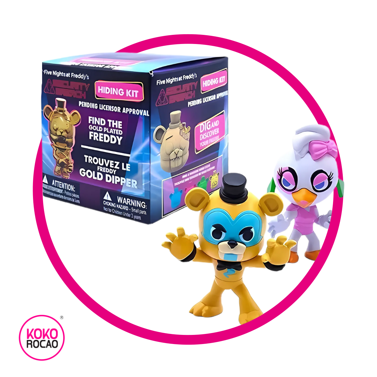 Five Nigths At Freddys Hiding Dig Kit