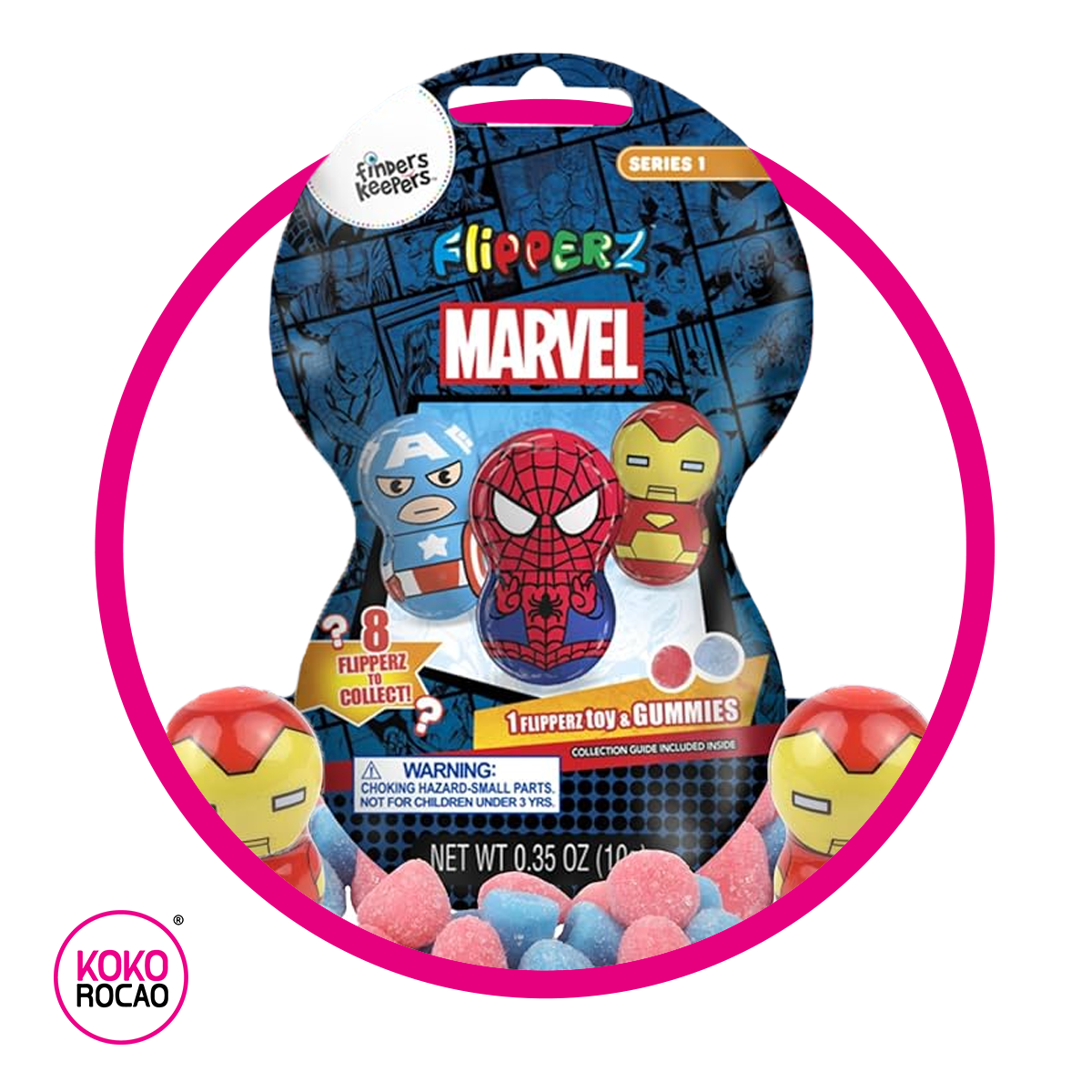 Bolsa de Flipperz Marvel 10 g