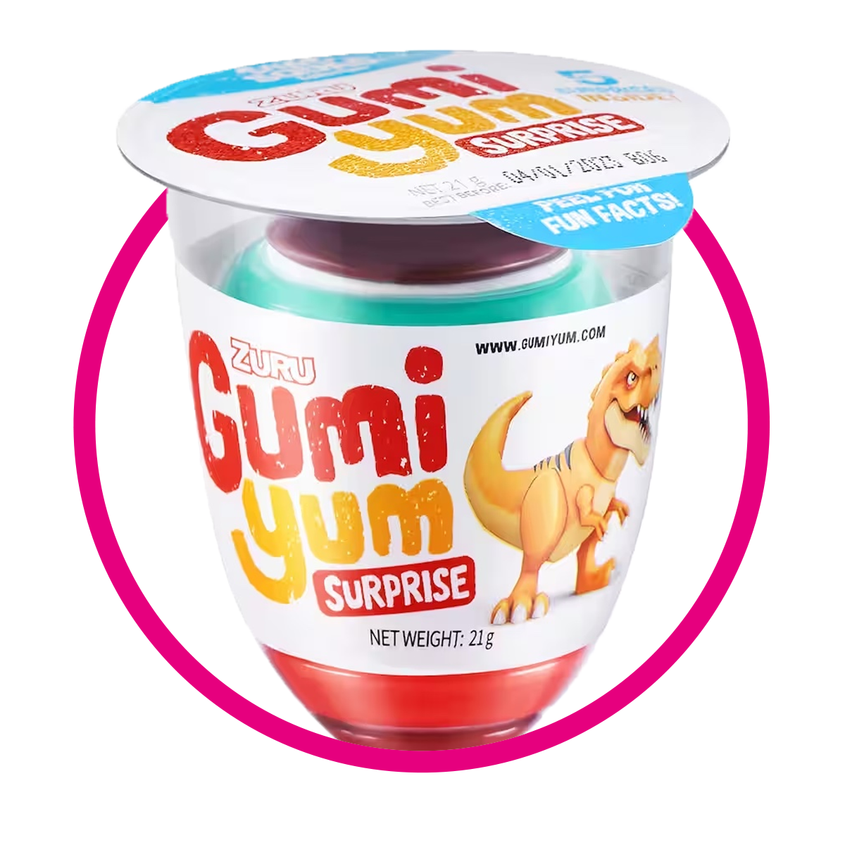 Zuru Gumi Yum Surprise Mmini City 21 g