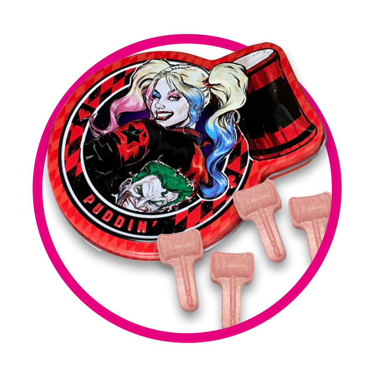 Harley Queen Mad Love Sour Cherry Pillbox