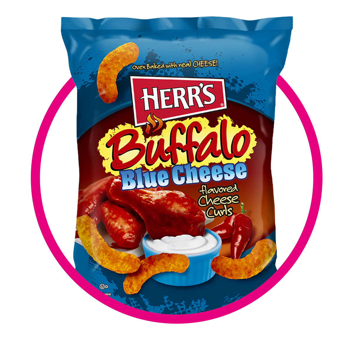 Bolsa de Herr´s Bufalo Blue Cheese 170 g