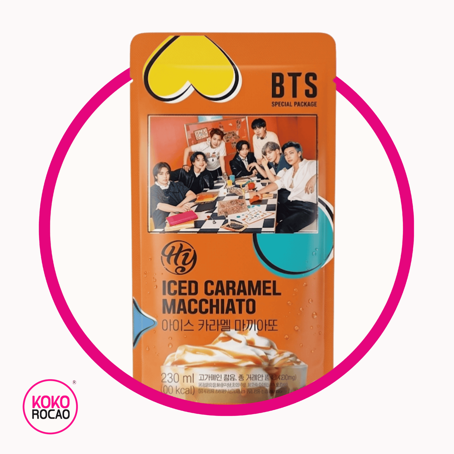 Bolsa de HY BTS Caramel Macchiato Coffe 230 ml