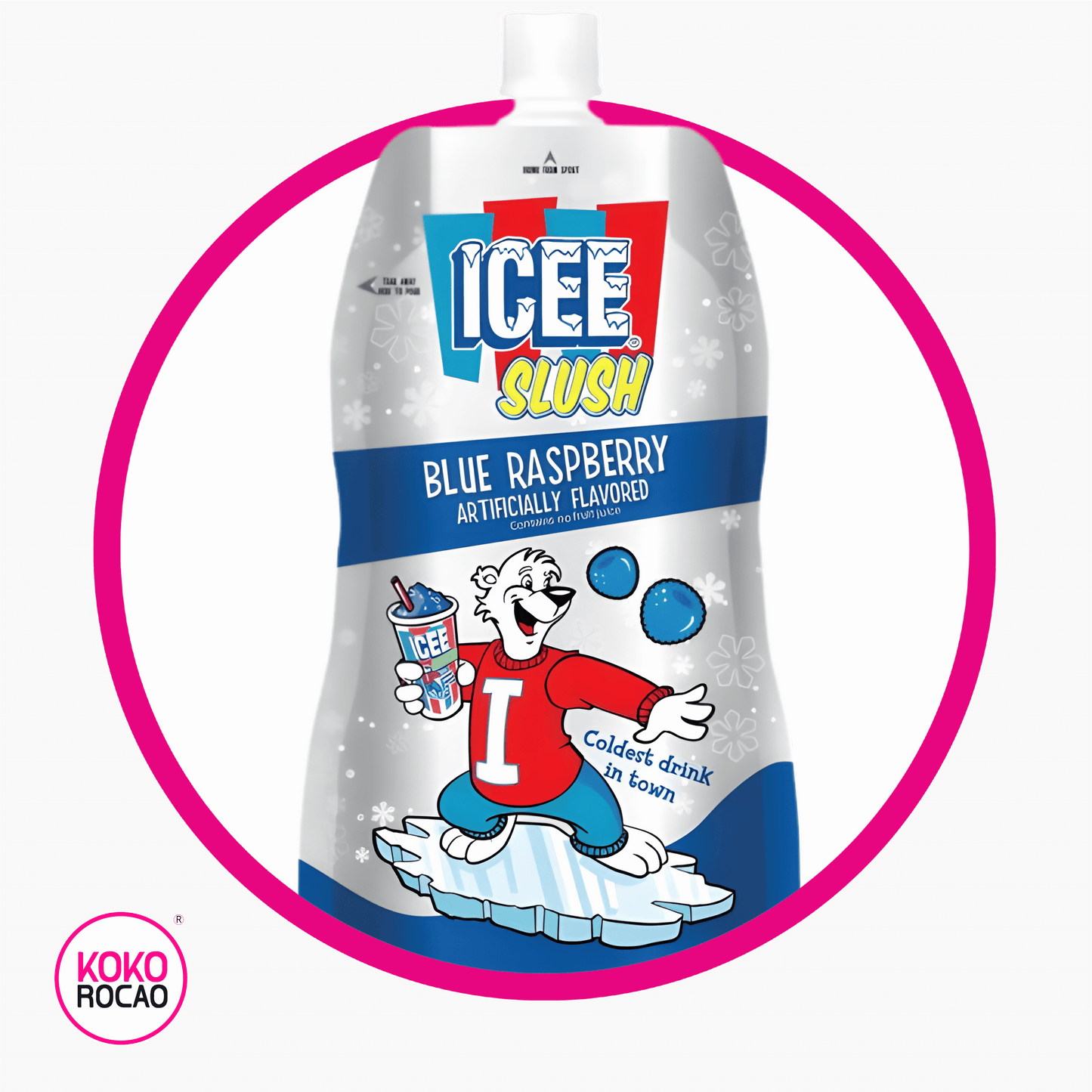 ICEE Slush Blue Raspberry 177 ml