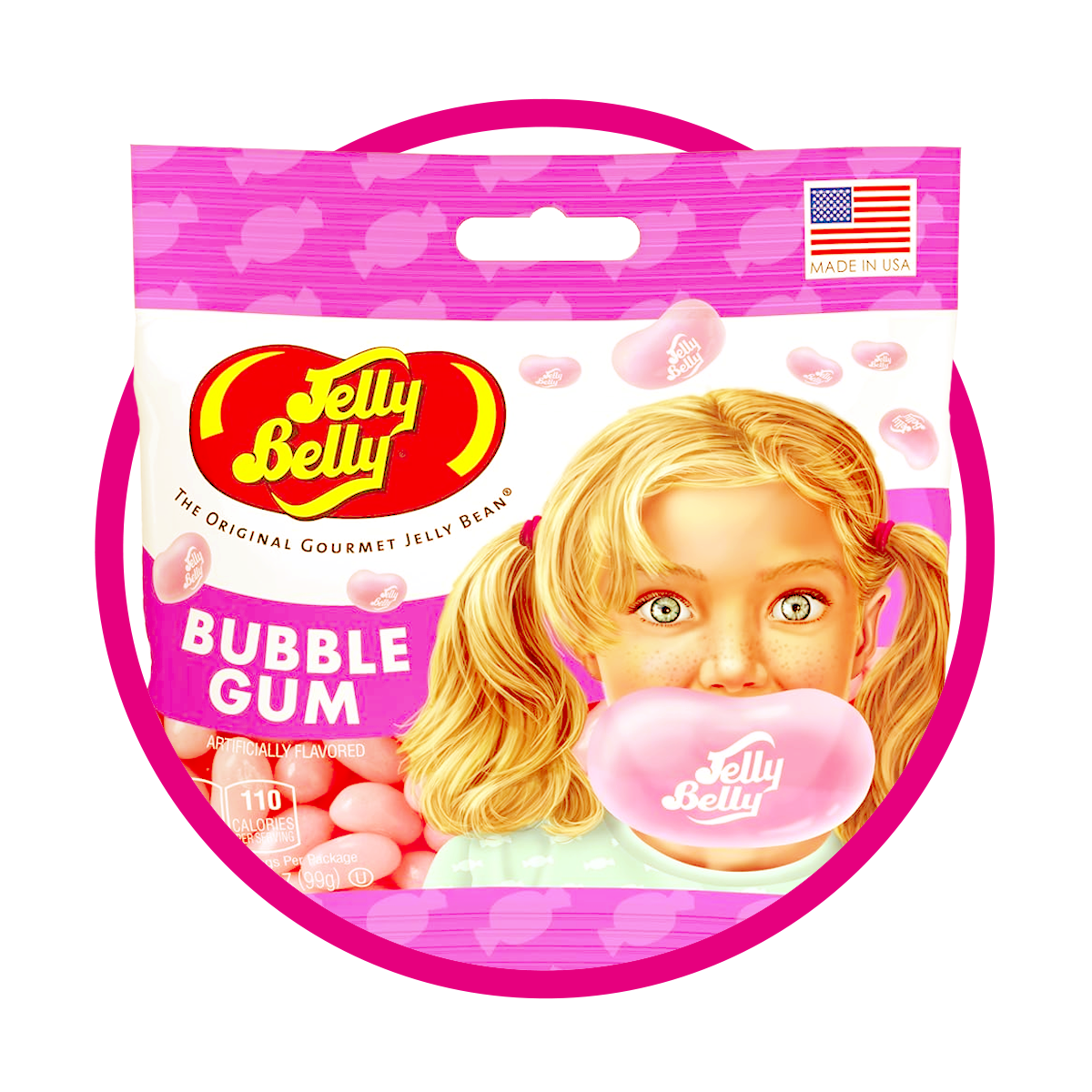 Bolsa de Jelly Belly Bubble Gum 99 g
