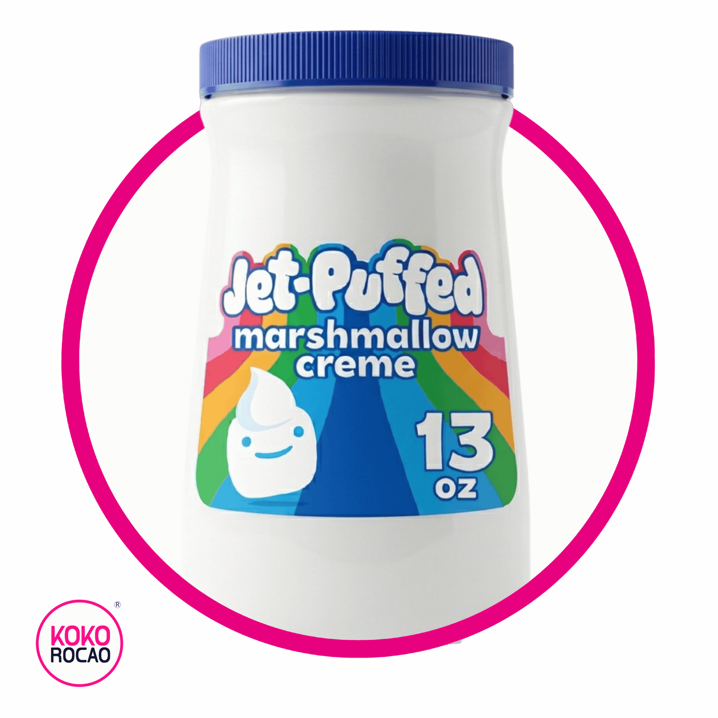 Bote de Jet Puffed Creme Marshmallow 368 g