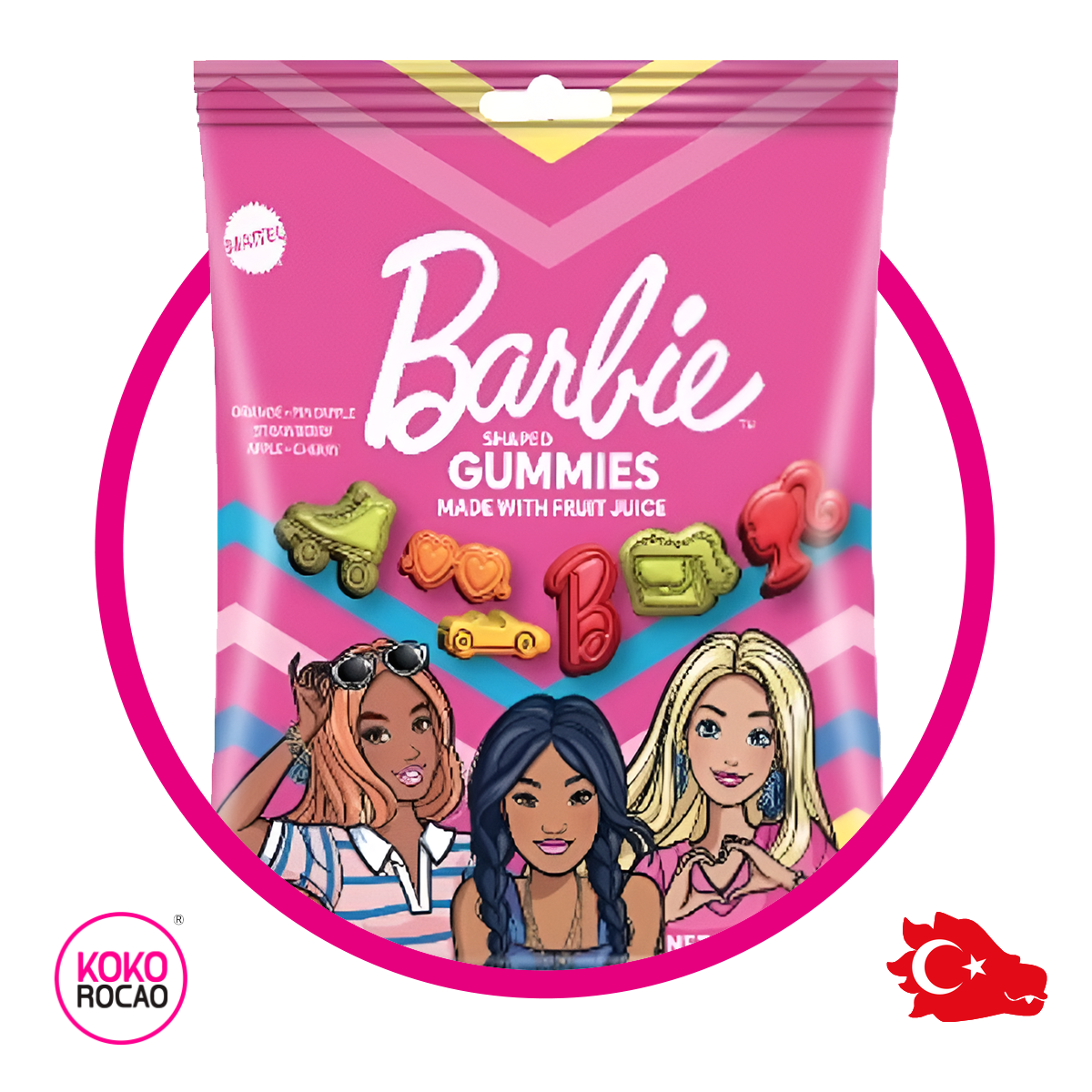 Mattel Barbie Gummies 150 g