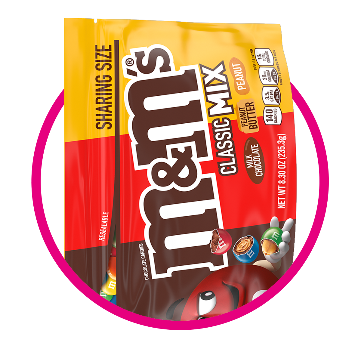 Bolsa de M&M's Classic Mix 235.3 g