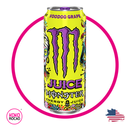 MONSTER ENERGY VODOO GRAPE ENERGETIC 473ML
