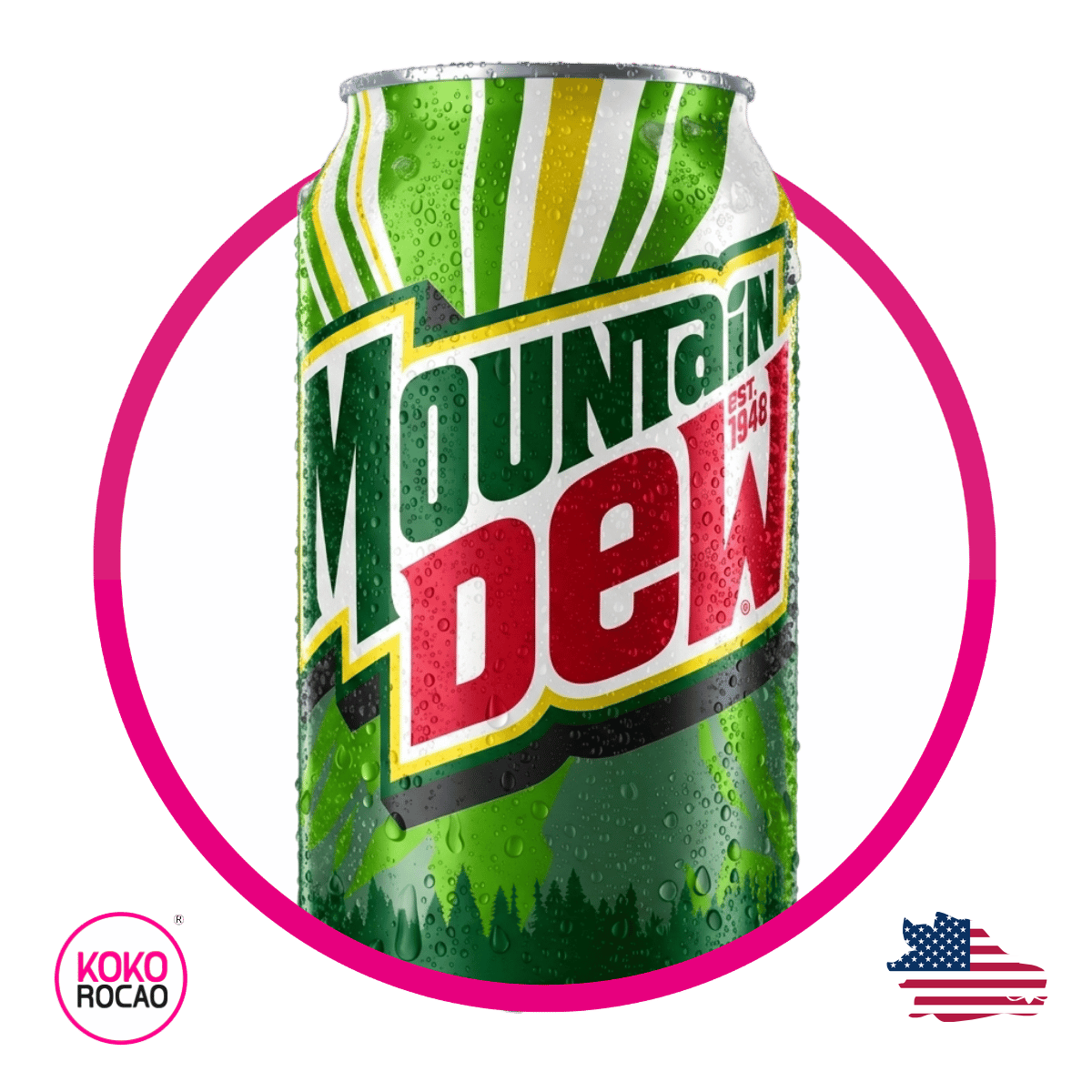 Lata de MTN Dew Original 355 ml