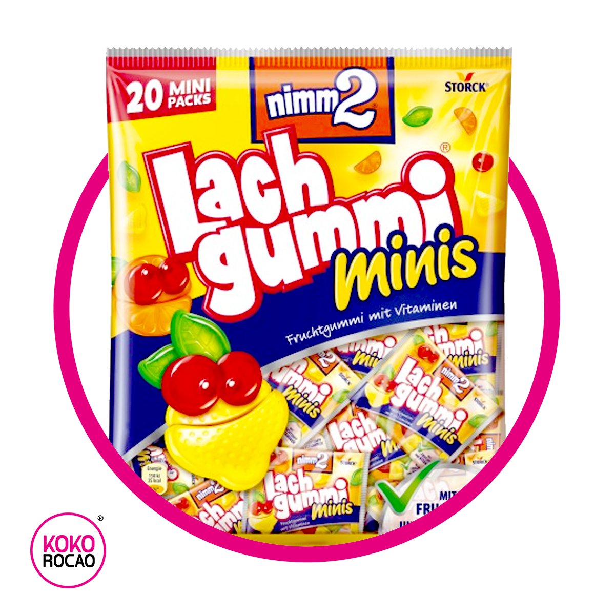 Bolsa de NIMM2 Lach Gummi Mini 210 g