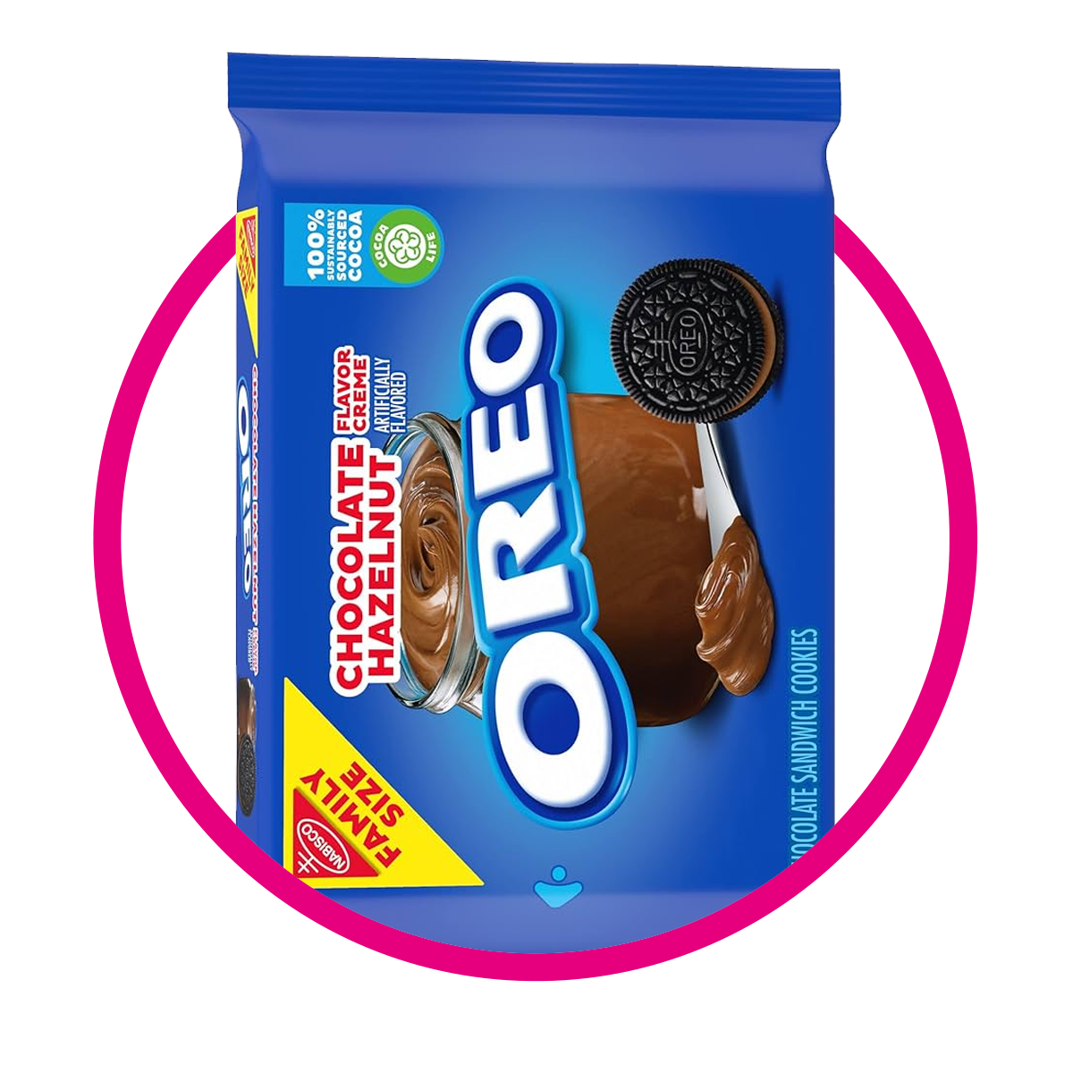 Bolsa de Oreo Galletas Hazelnut 482 g