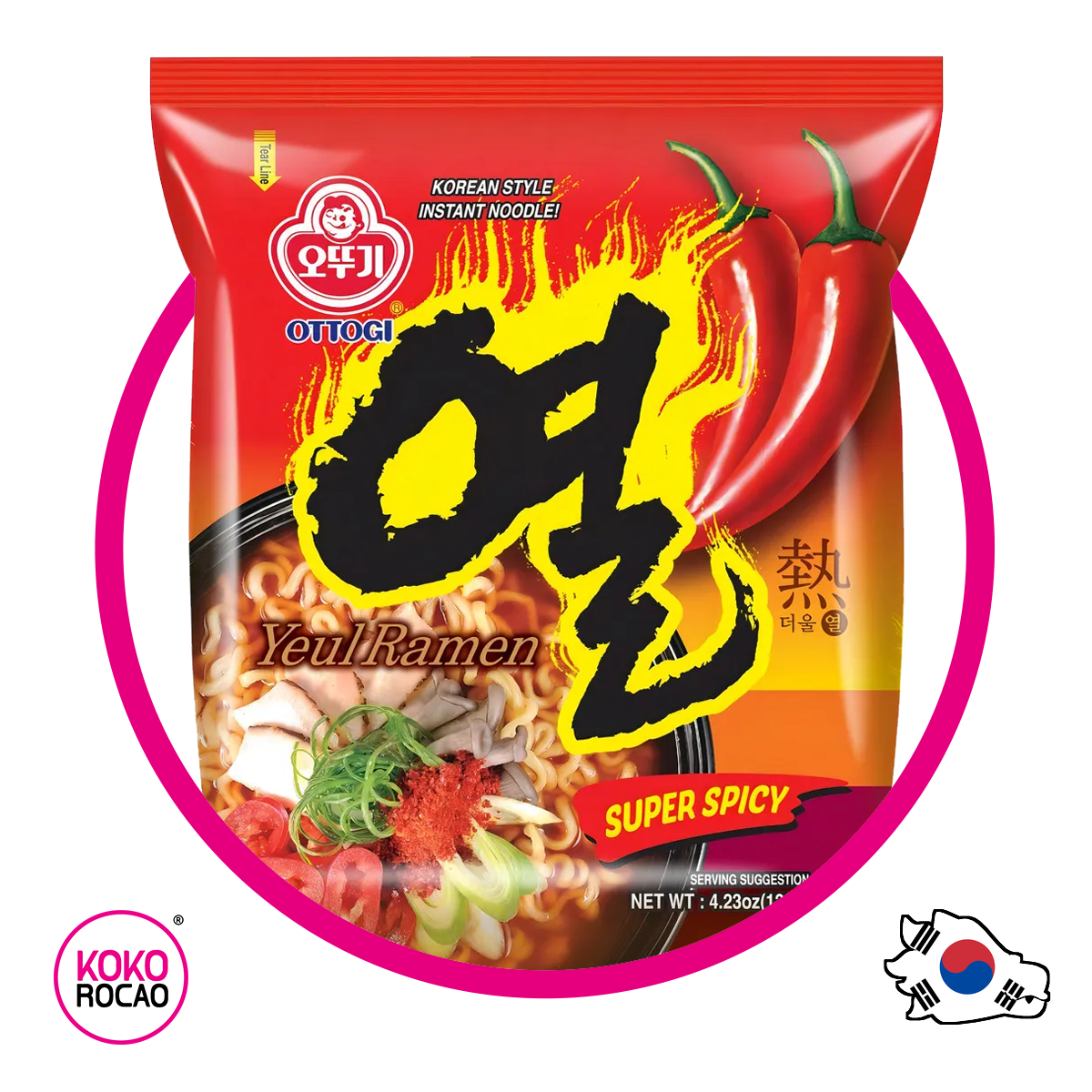 Bolsa de Ottogi Yeul Spicy 120 g