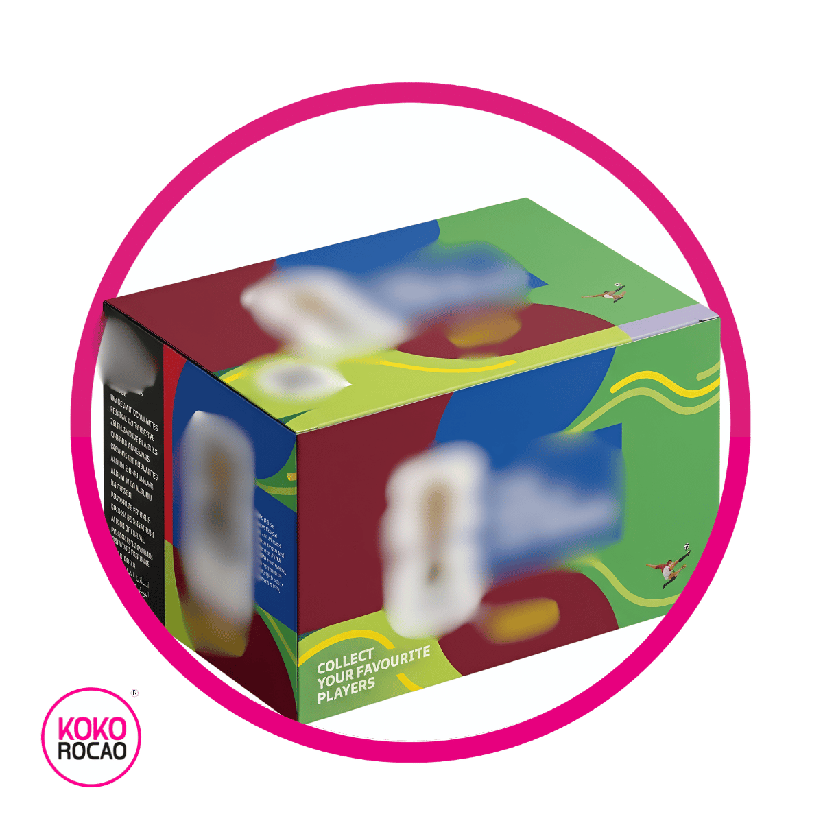 Caja de 100 Sobres Mundial Estampas Bundle