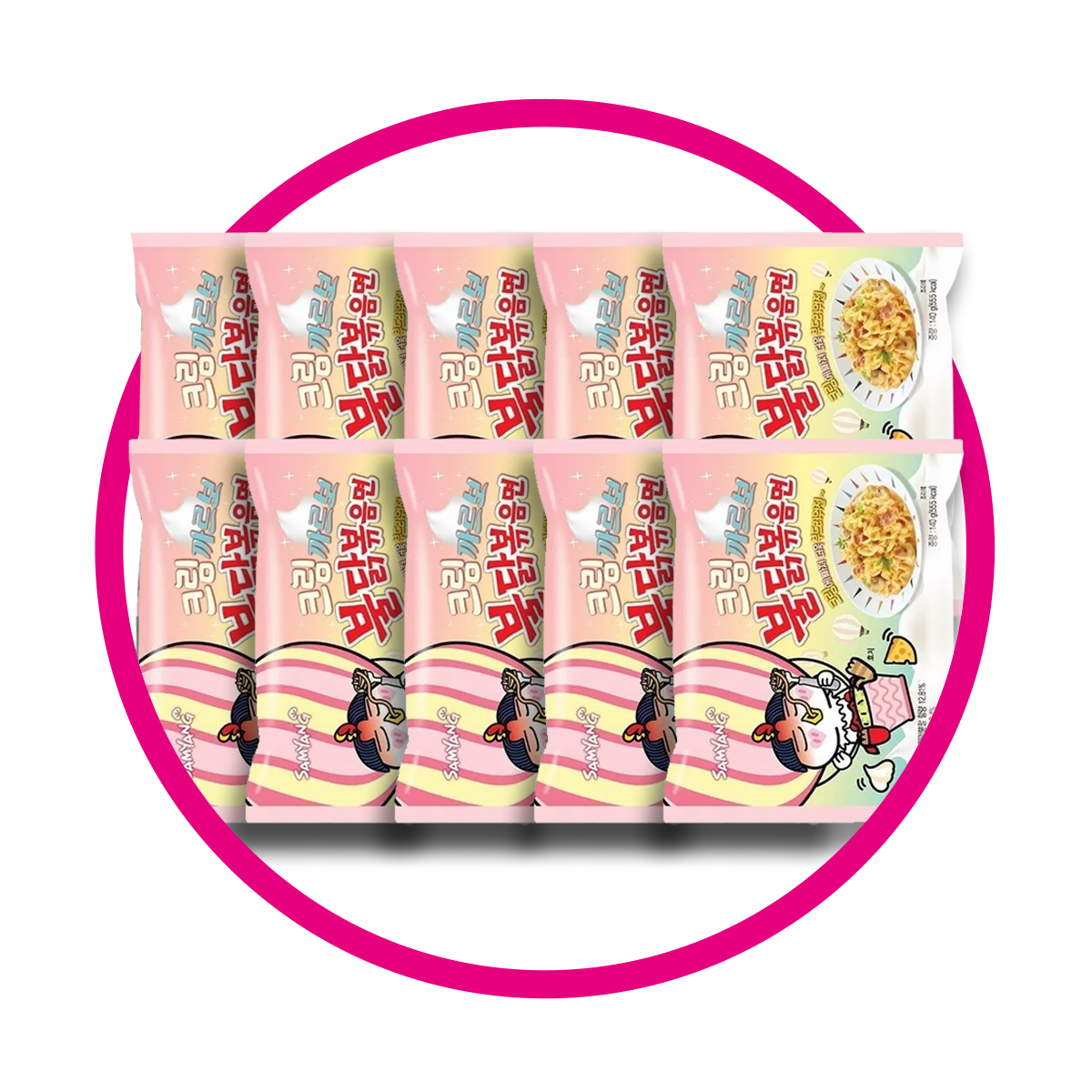 Paquete de 10 Ramen Carbonara Cream Bundle