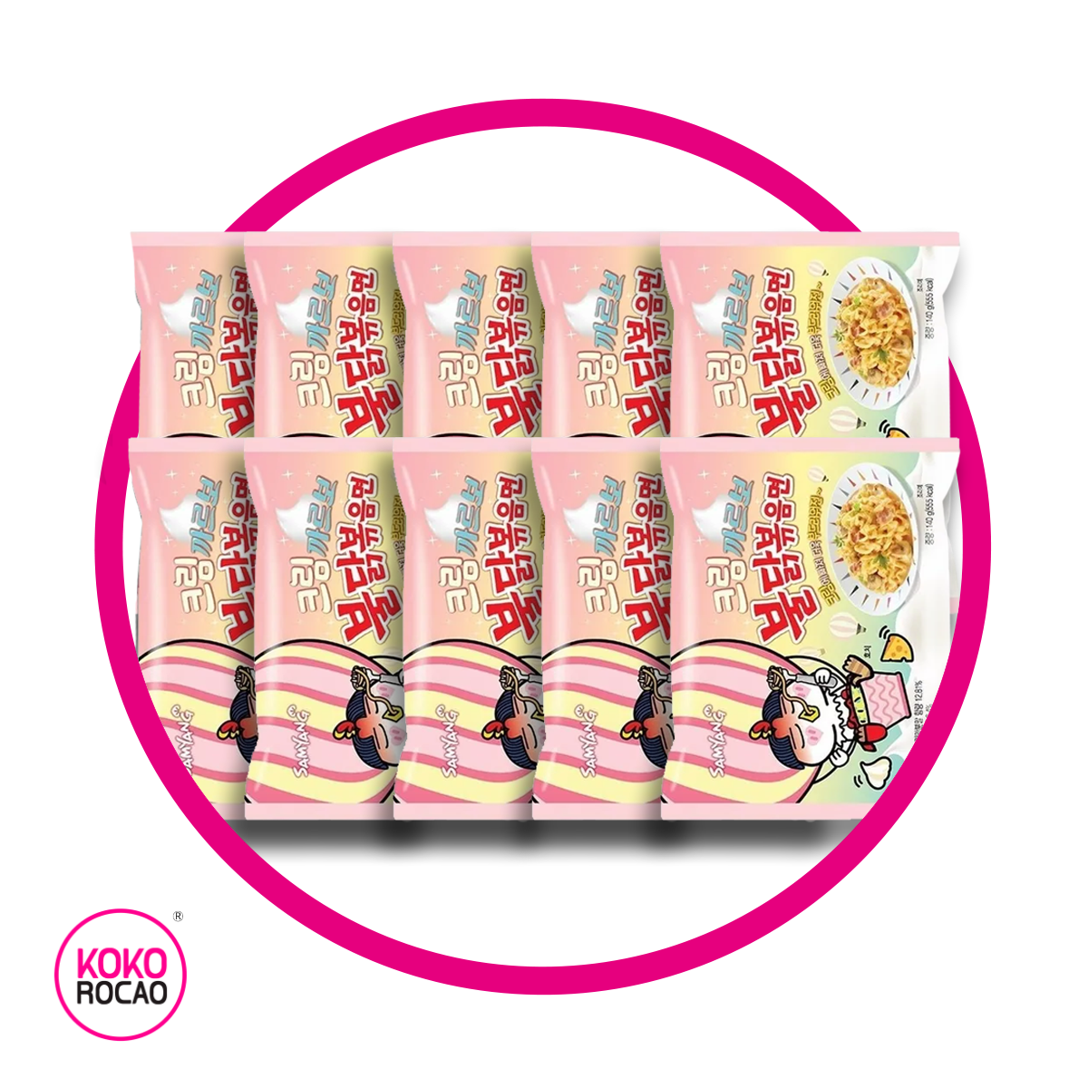 Paquete de 10 Ramen Carbonara Cream Bundle