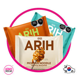 PAQUETE RAMEN COREANO ARIH 3 PIEZAS MIX