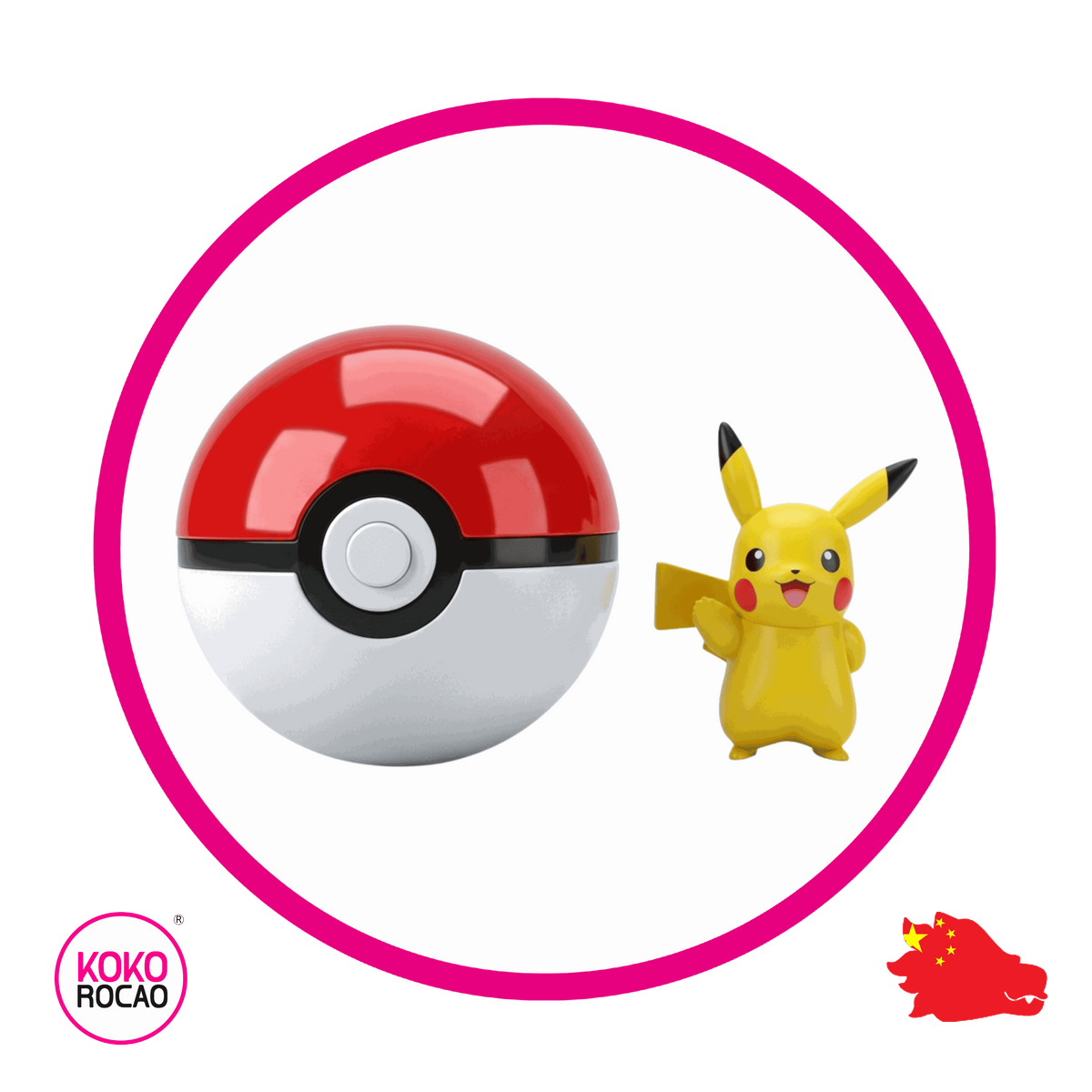 Pokemon Pokeball Collectionable Pieza