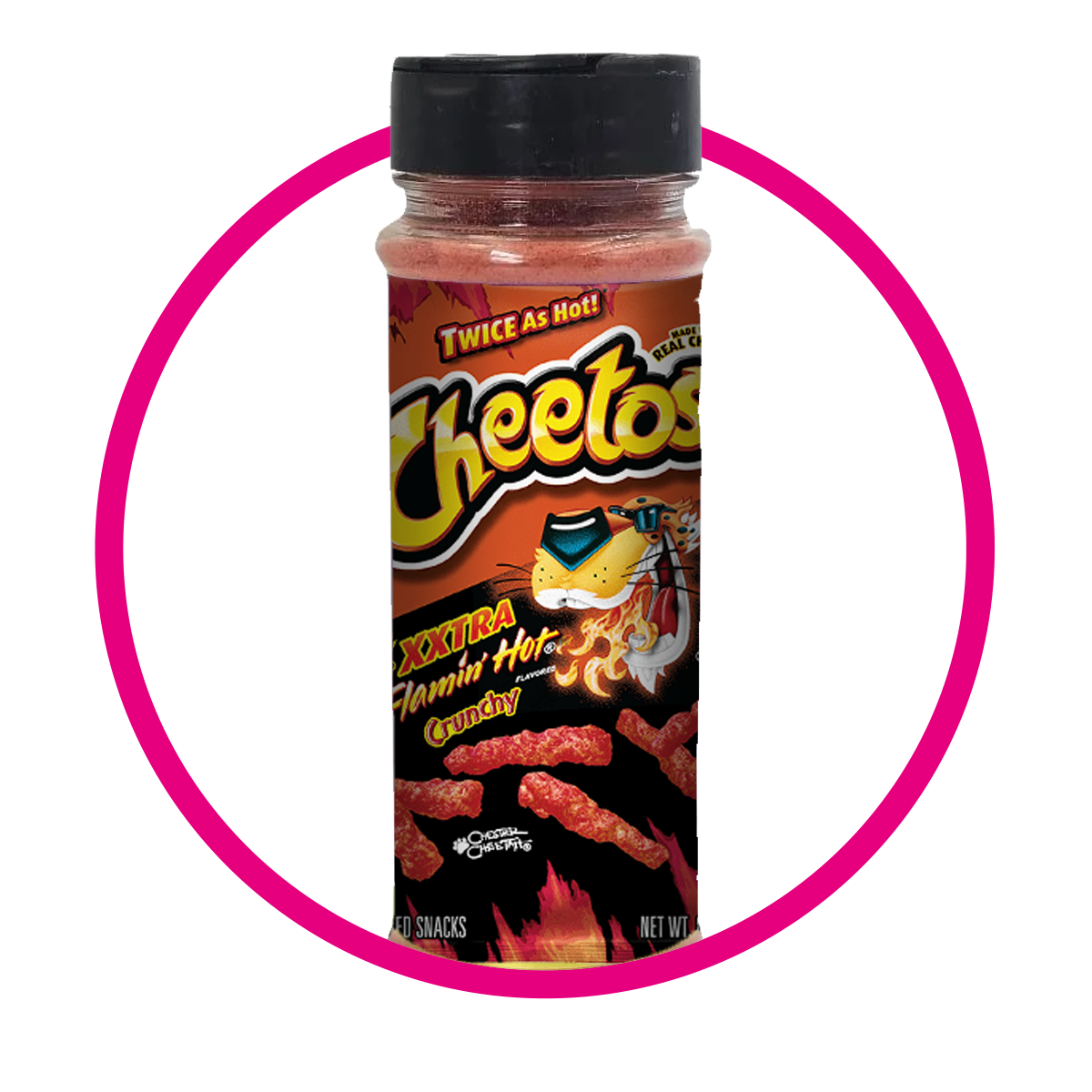 Bote de Polvo Cheetos Xxtra Flamin Hot Powder 100 g