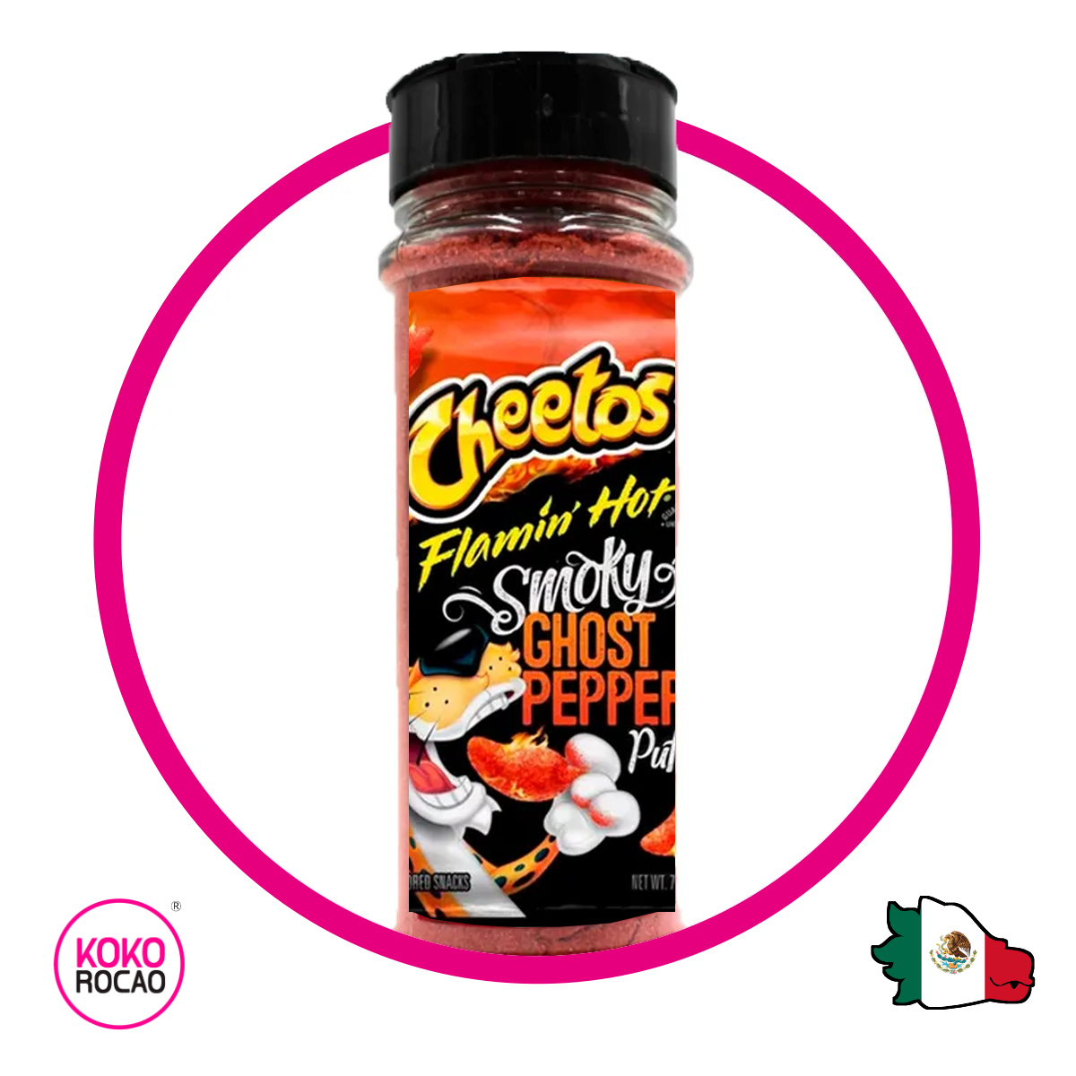 Bote de Polvo Cheetos Ghost Pepper Powder 100 g