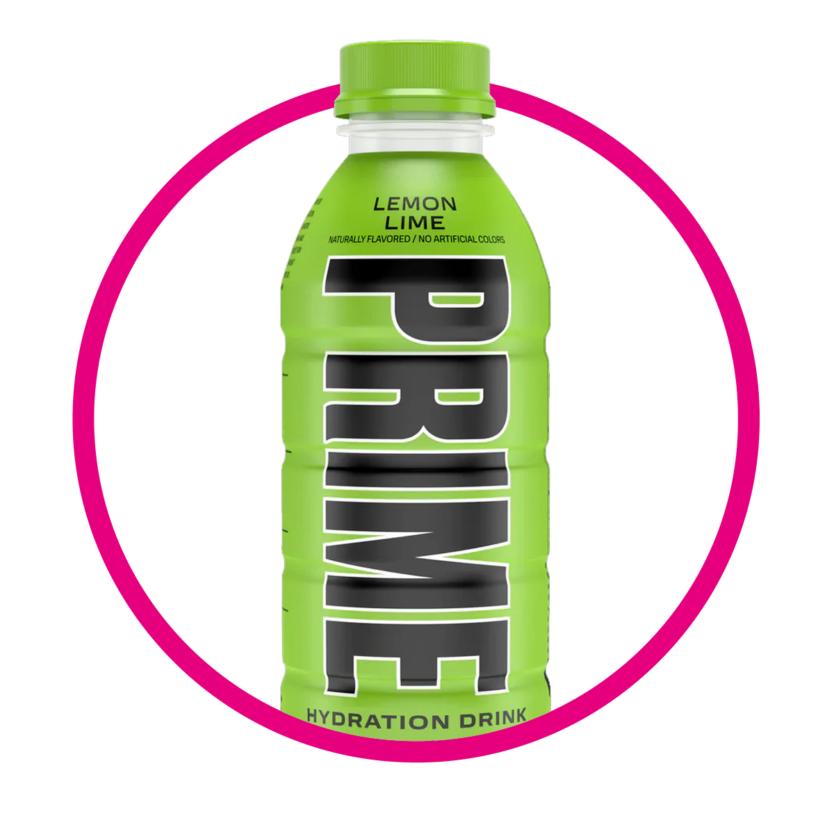 Botella de PRIME Lime Lemon Vitaminzed 500 ml