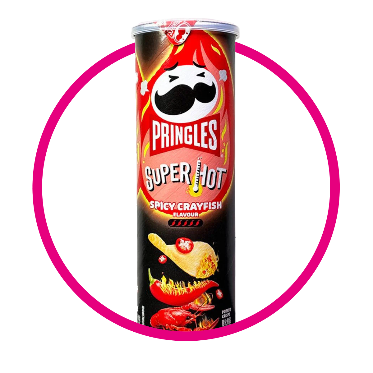 Lata de Pringles Chinas Langosta 110 g