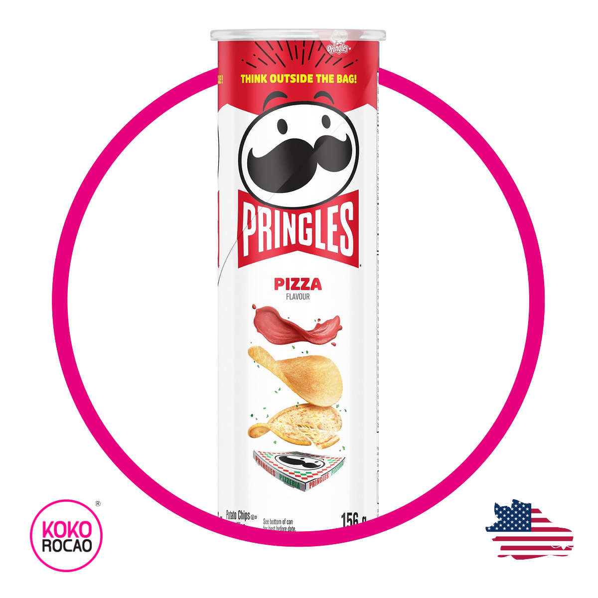 Lata de Pringles Pizza 158 g