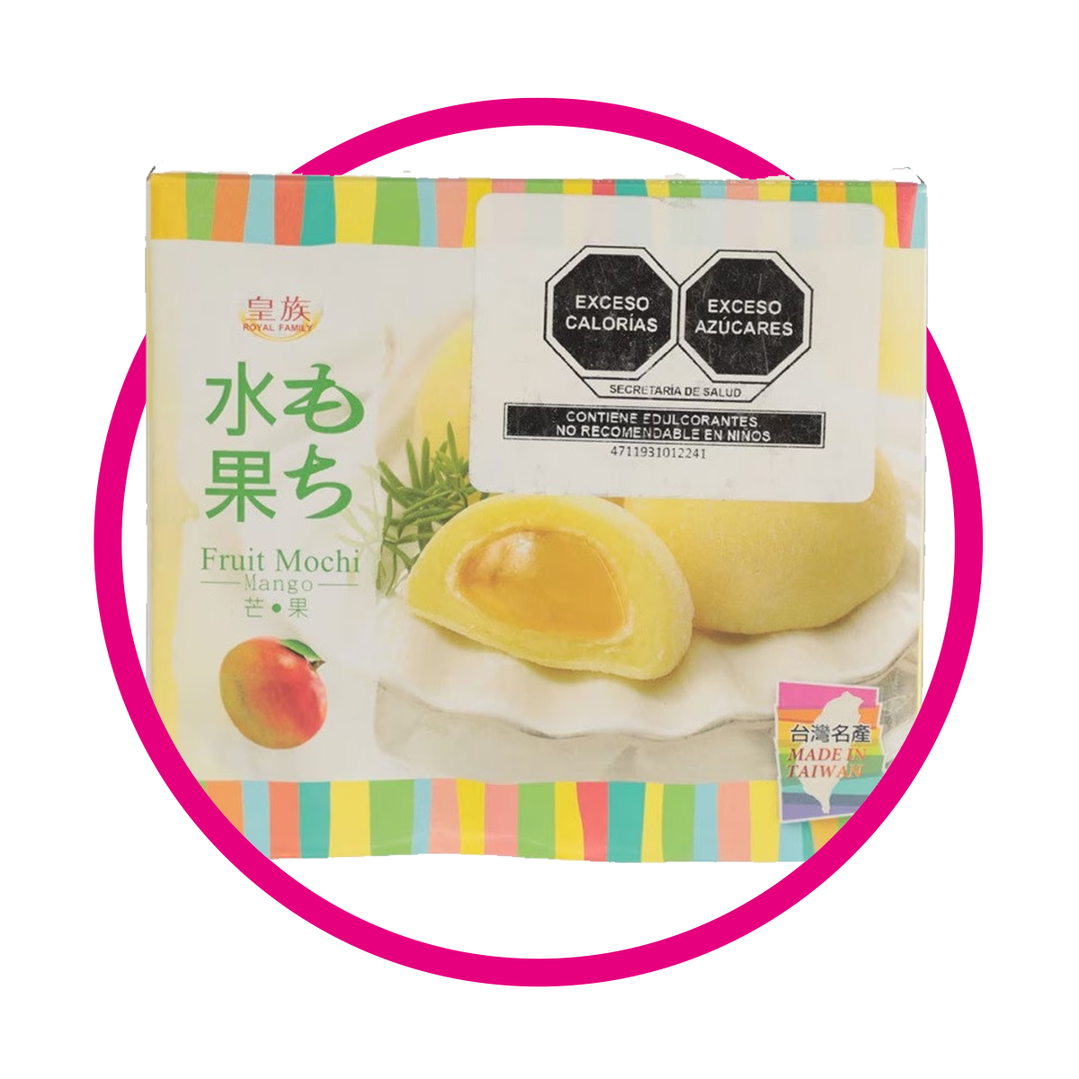 Caja de Royal Family Mango Cupcake 132 g
