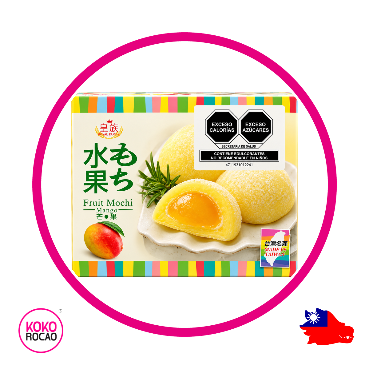 Caja de Royal Family Mango Cupcake 132 g