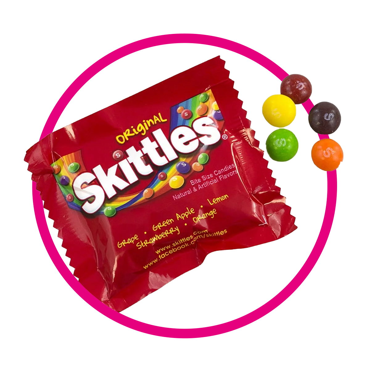 Bolsa de Skittles Minis