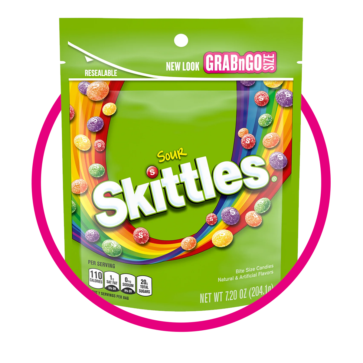 Bolsa de Skittles Sour 204.1 g