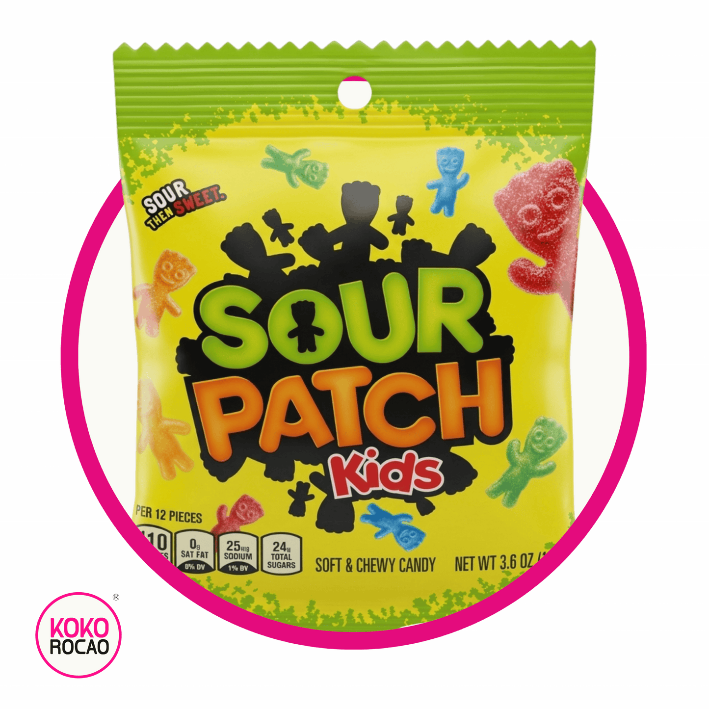 Bolsa de Sour Patch Kids 102 g