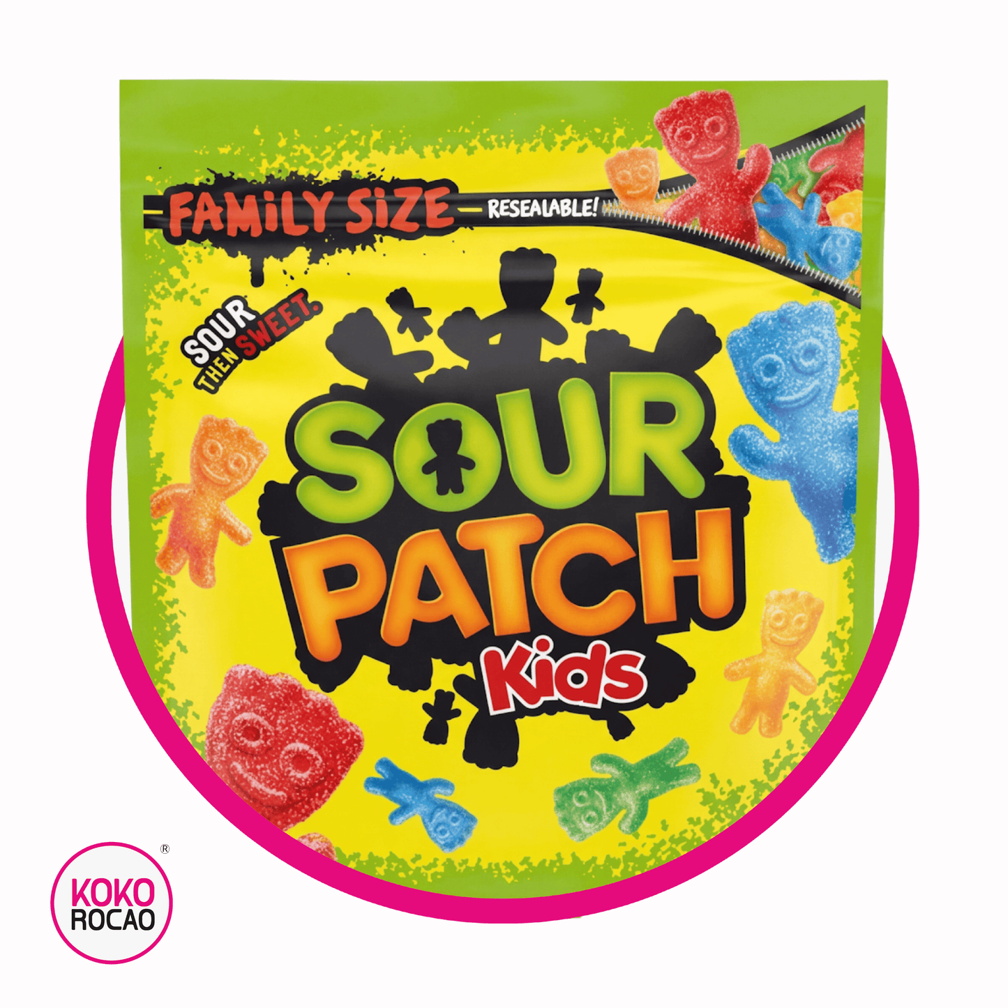 Bolsa de Sour Patch Kids 340 g