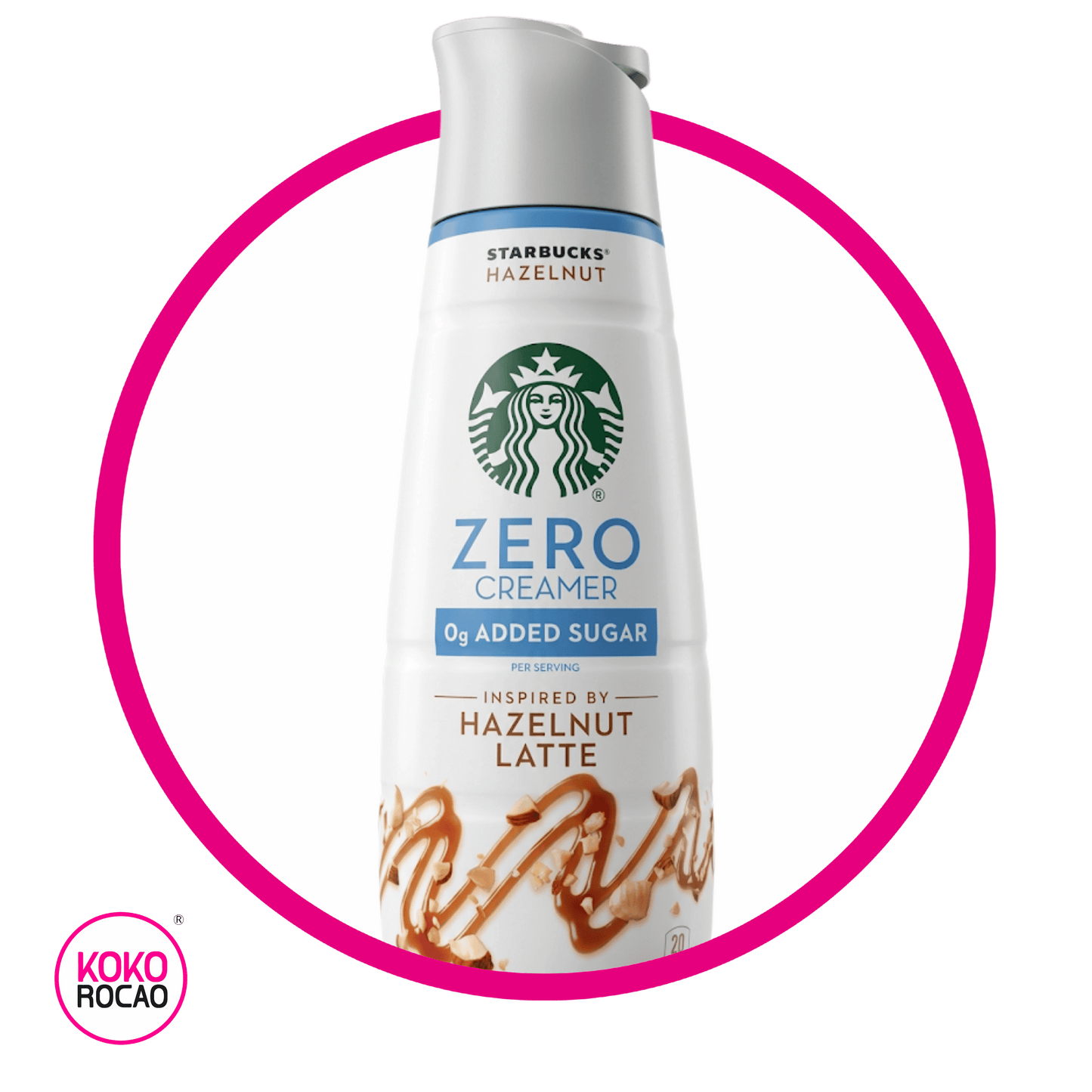 Starbucks Creamer Hazelnut Latte Zero 828 ml