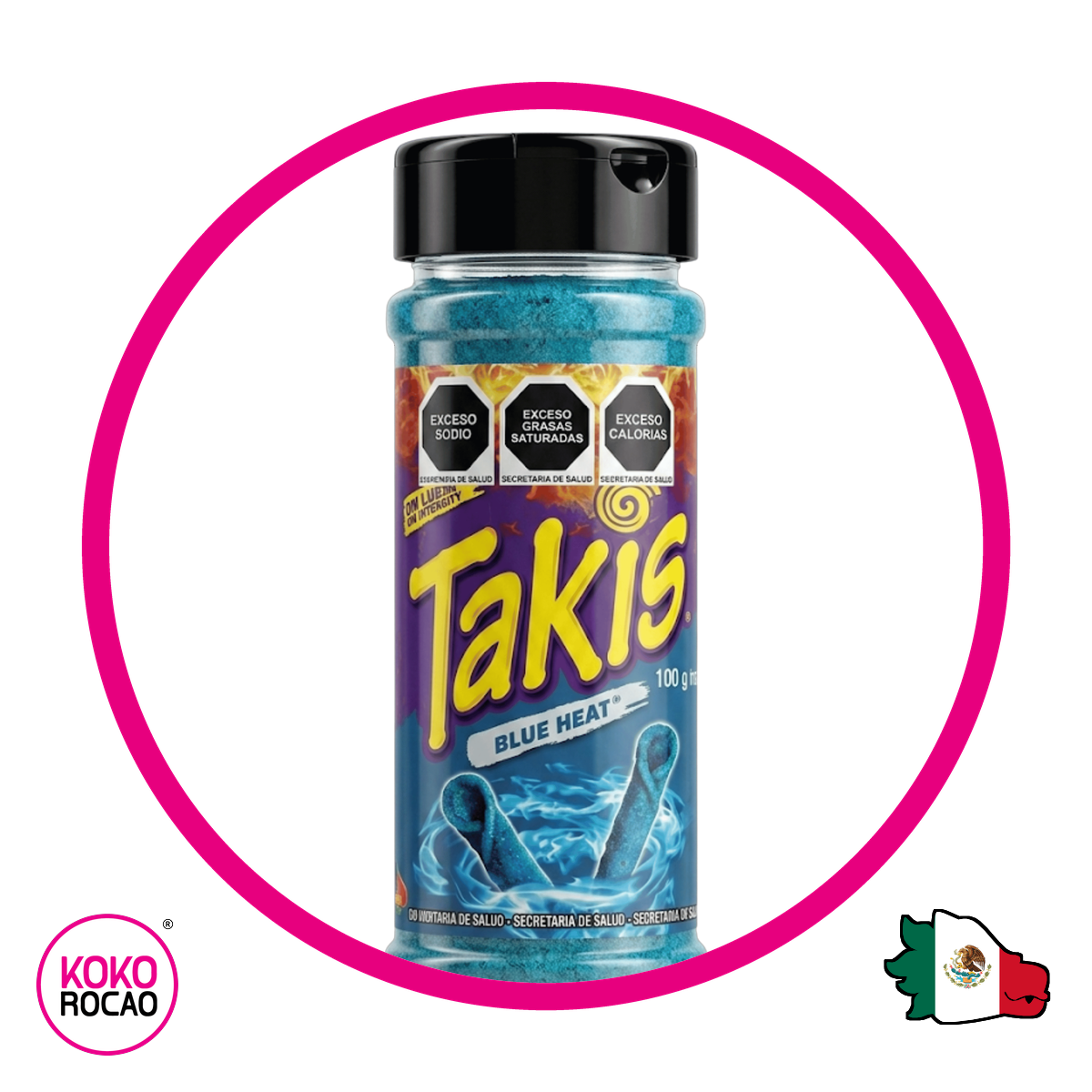 Bote de Takis Polvo Blue Heat