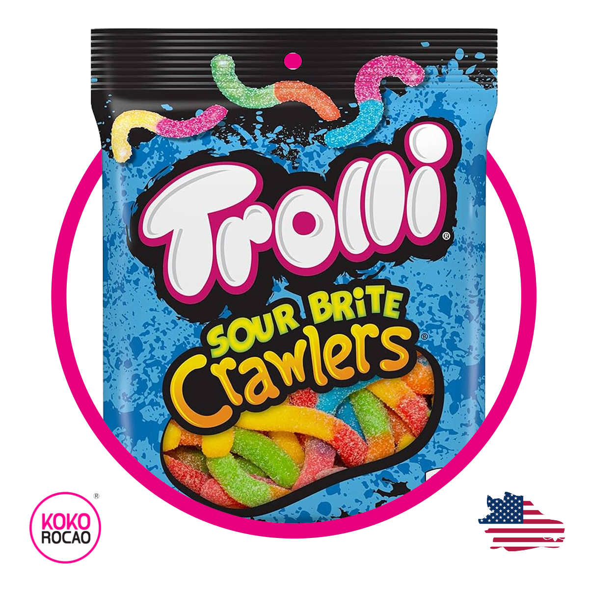 Bolsa de Trolli Sour Crawlers 141 g