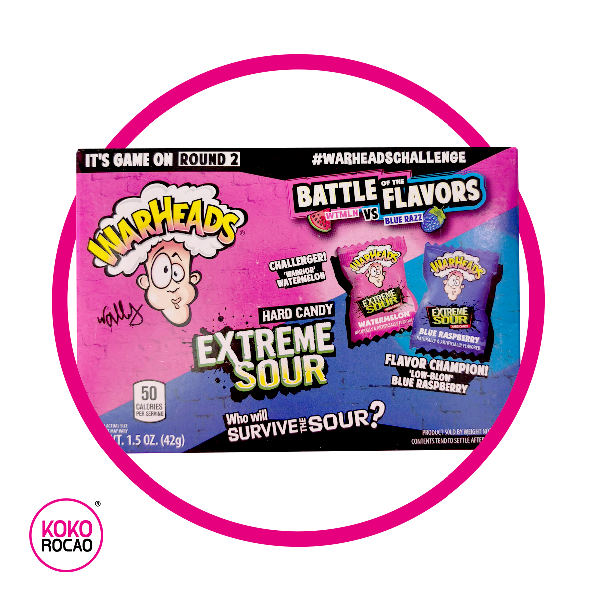 Caja de Warheads Battle Flavors 42 g
