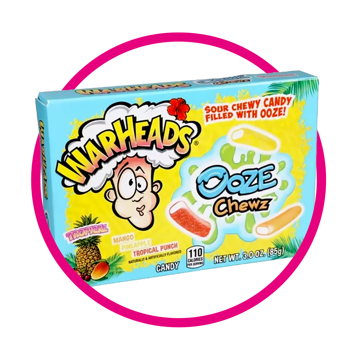 Caja de Warheads Ooze Tropical 85 g